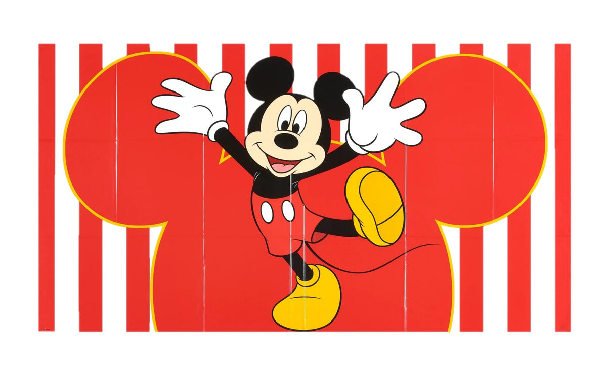 Mickey Mouse Theme Backdrop