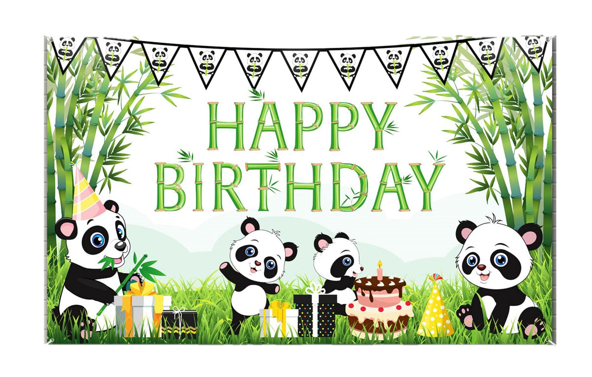 Panda Theme Backdrop