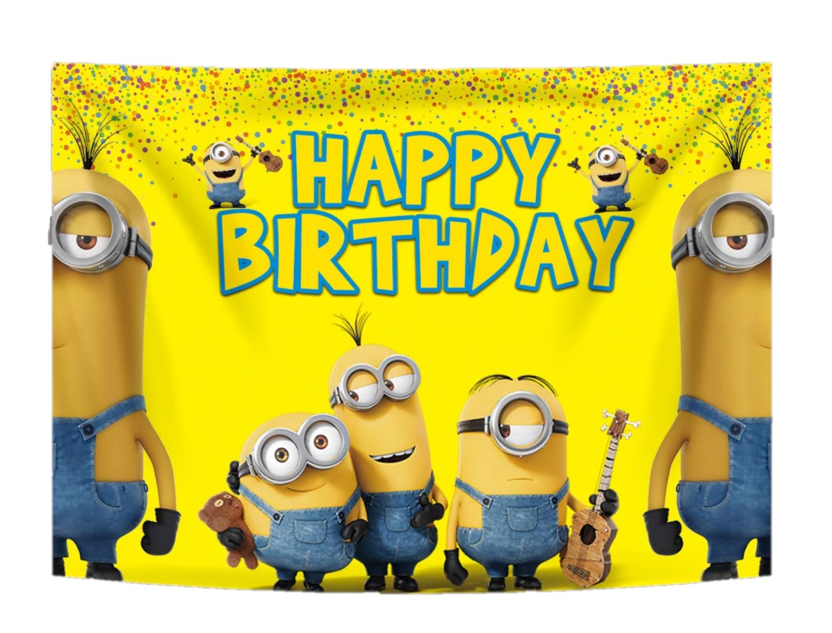 Minions Theme Backdrop