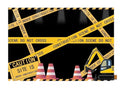 Construction Theme Backdrop