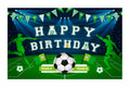Soccer Theme Backdrop