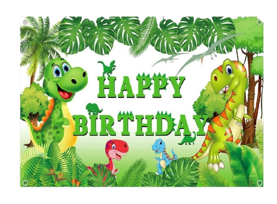 Dinosaur Theme Backdrop