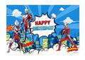 Ultraman Theme Backdrop
