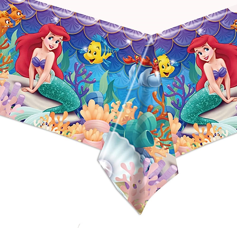 Ariel The Little Mermaid Table Cover