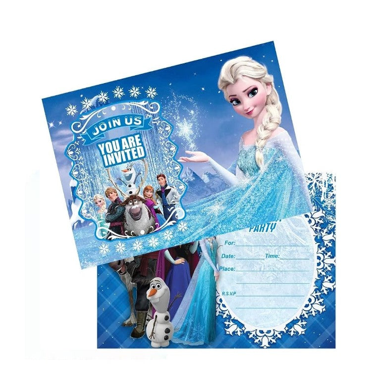 Frozen Invitation Cards