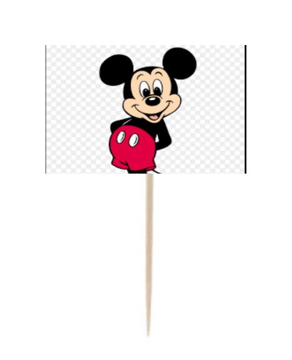 Mickey Mouse Cupcake Topper