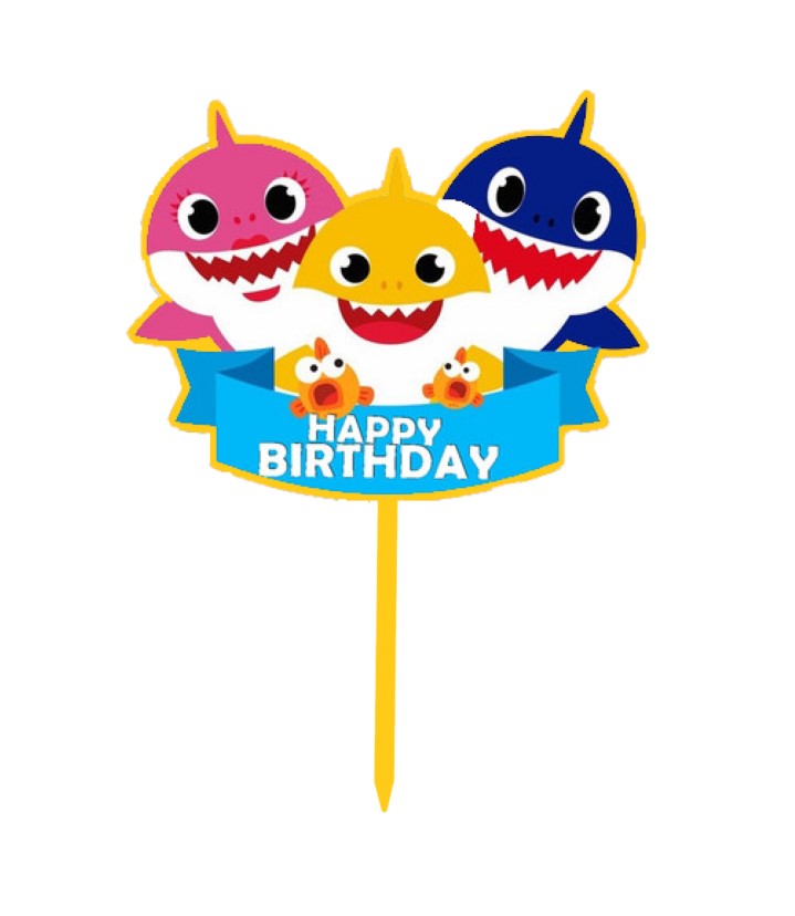 Baby Shark Cake Topper