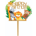 Jungle Animals Cake Topper