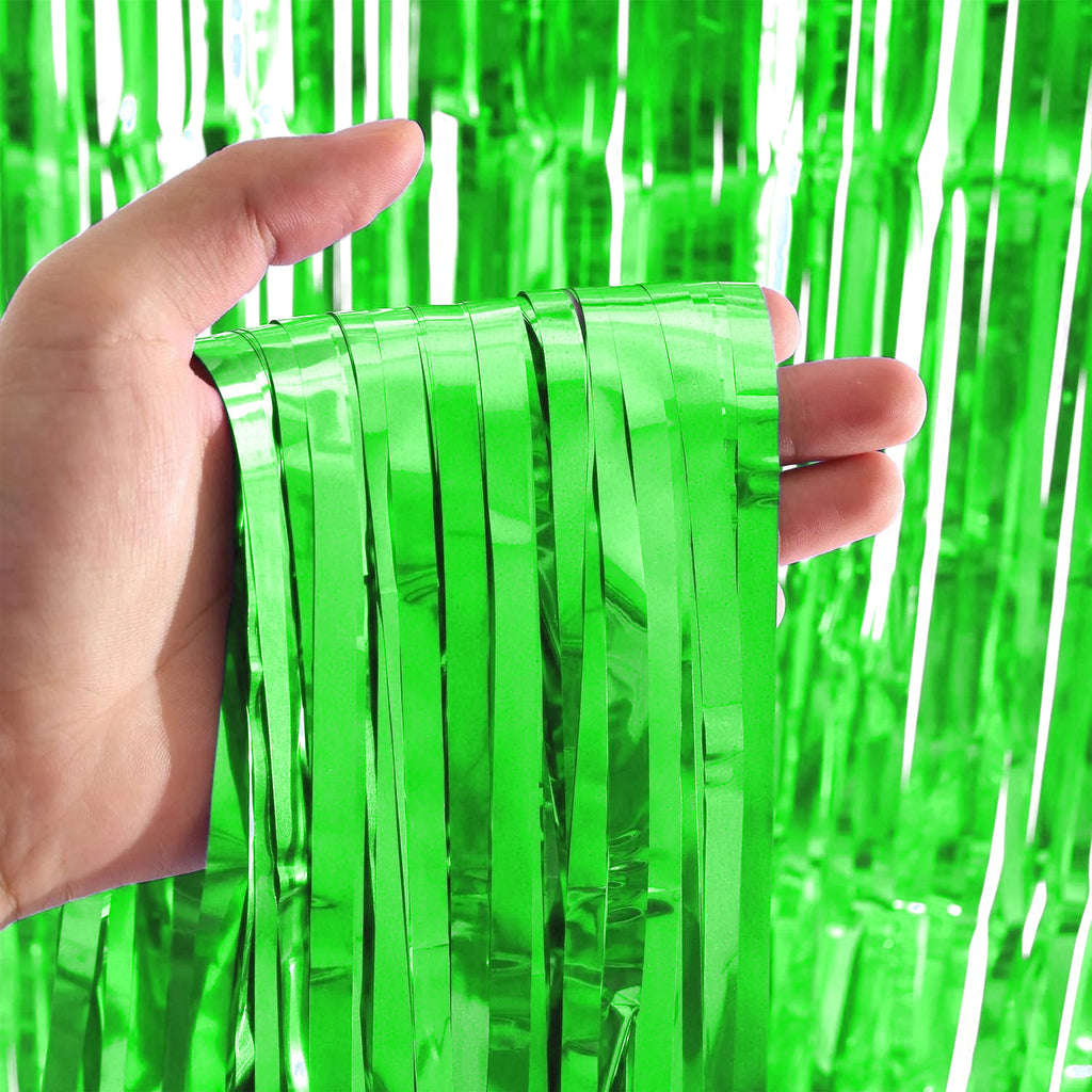 Metallic Fringe Foil Curtain – Party Decoration Backdrop