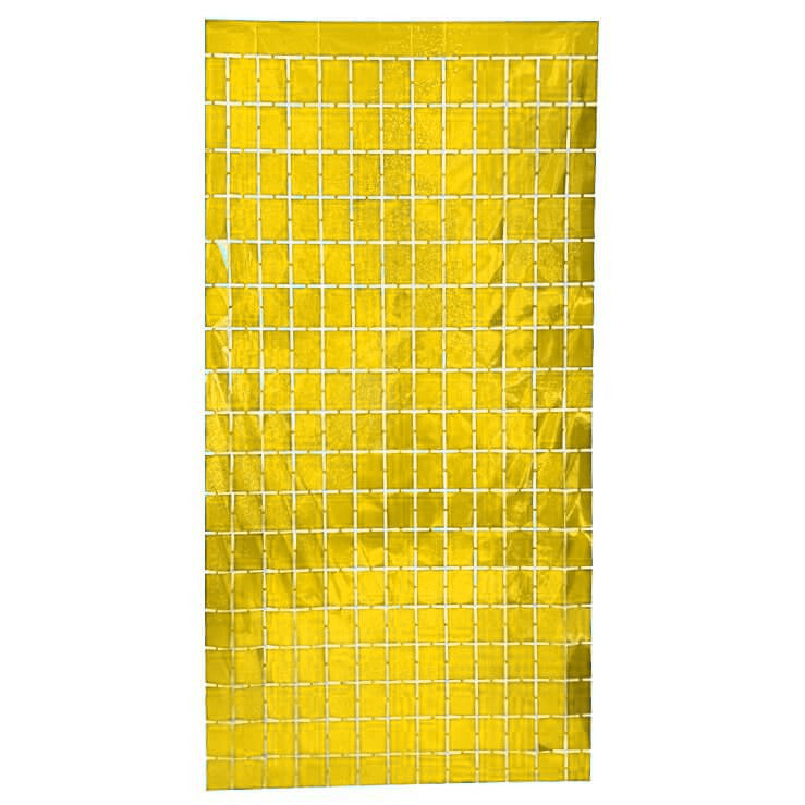 Square Foil Curtains – Glamorous Party Backdrop