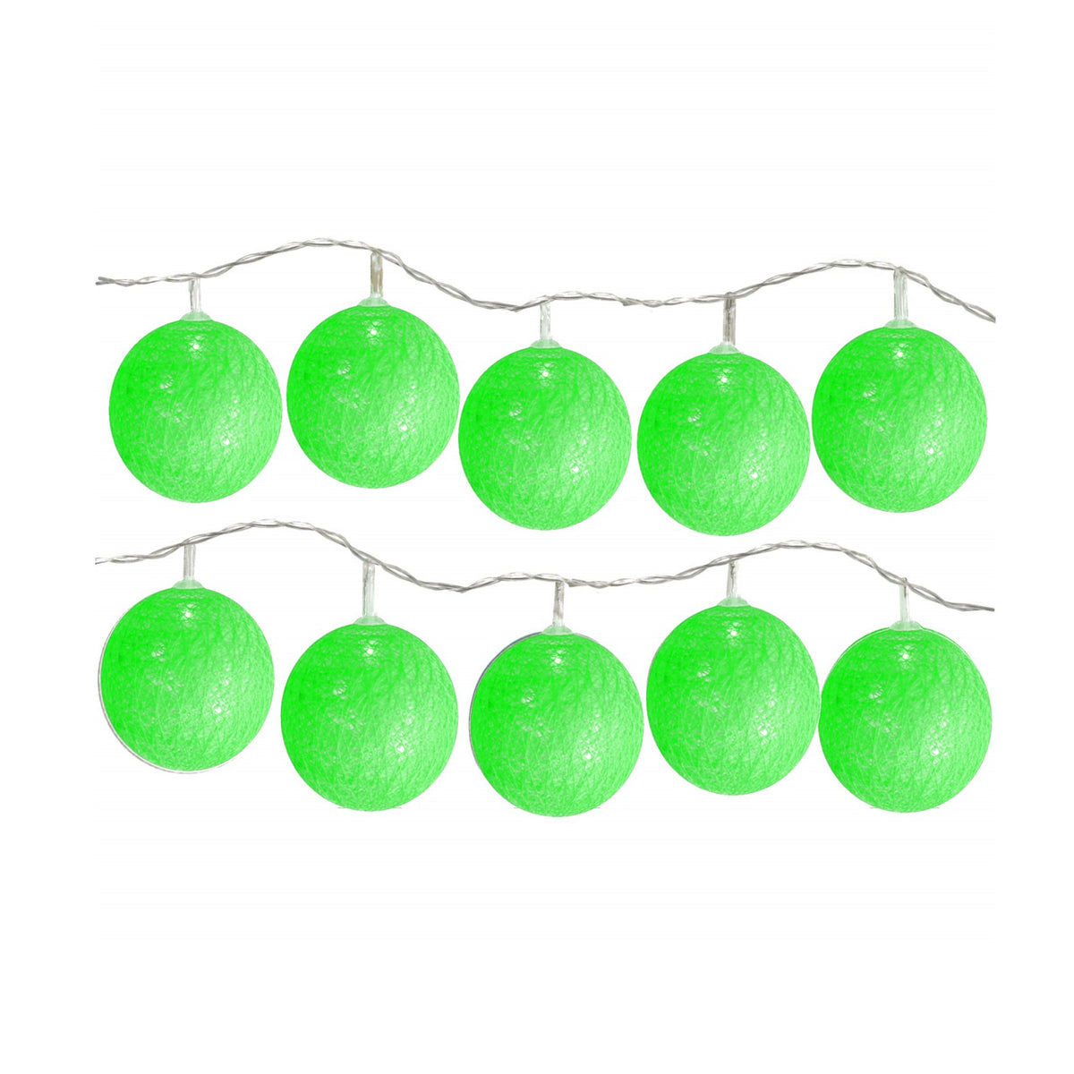 Cotton Ball String Lights