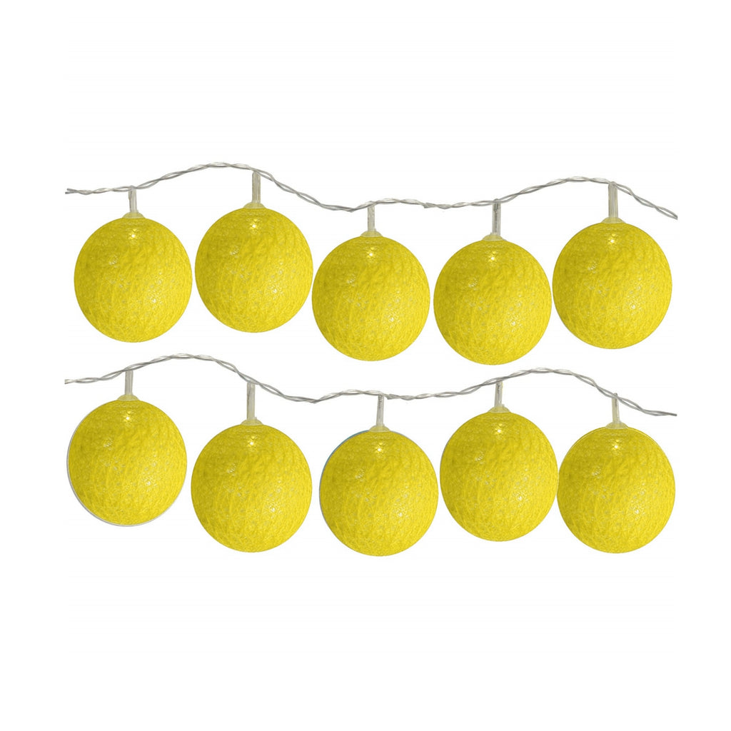 Cotton Ball String Lights