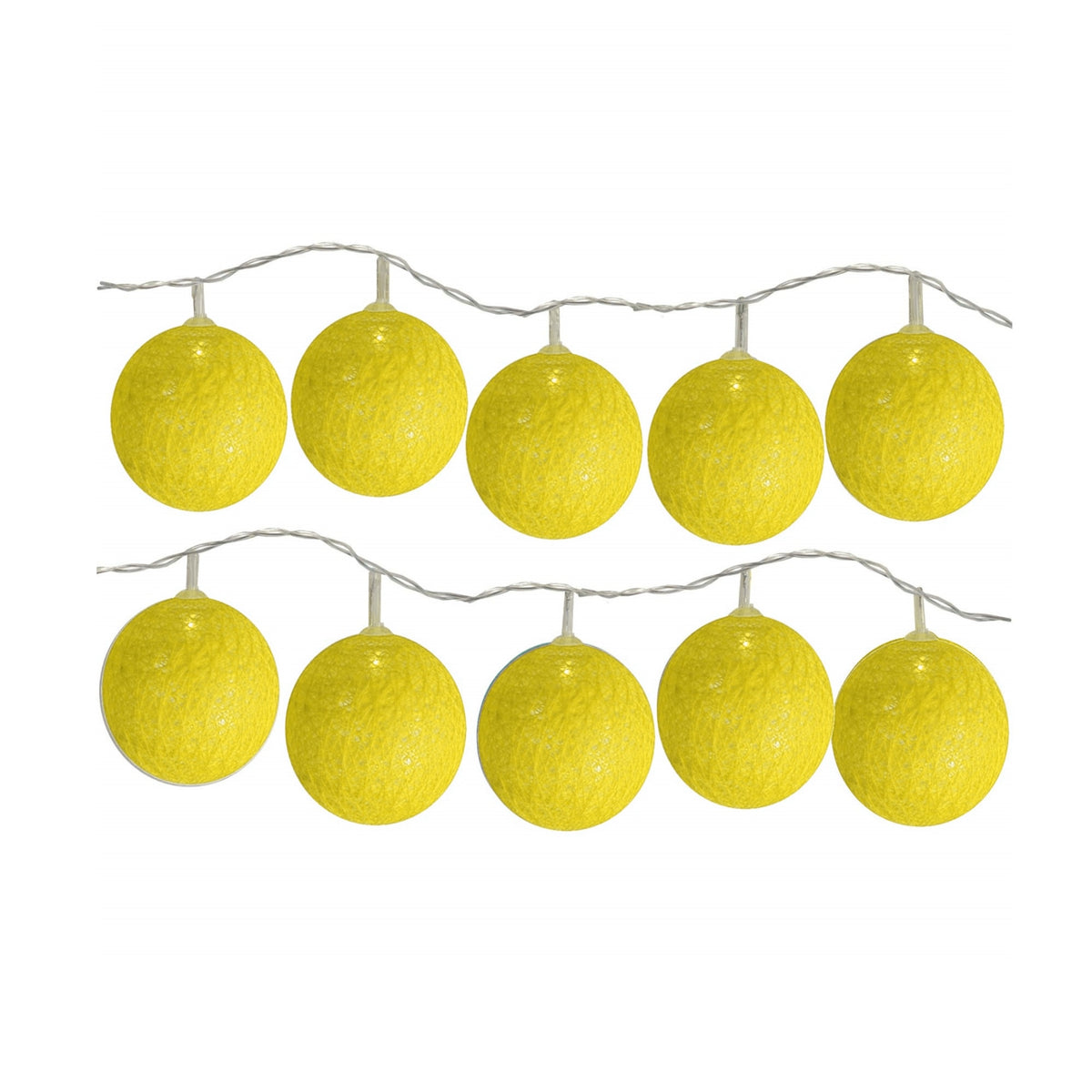 Cotton Ball String Lights