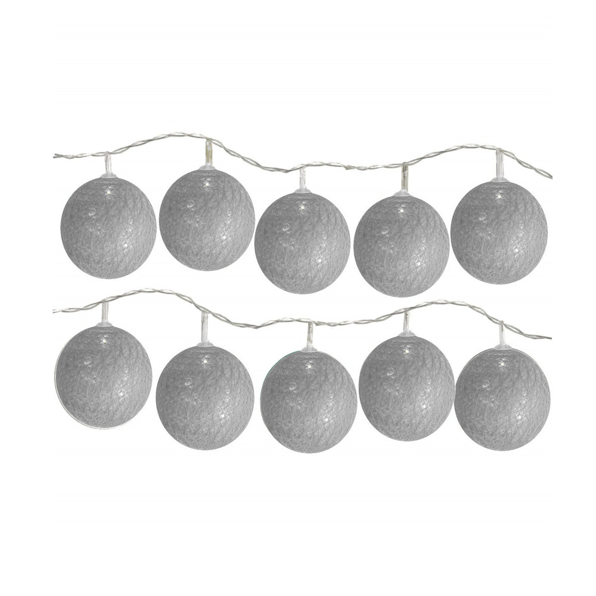 Cotton Ball String Lights