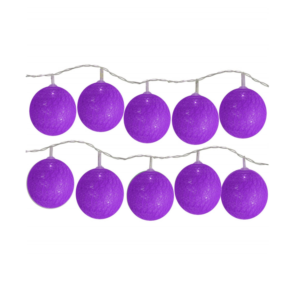 Cotton Ball String Lights