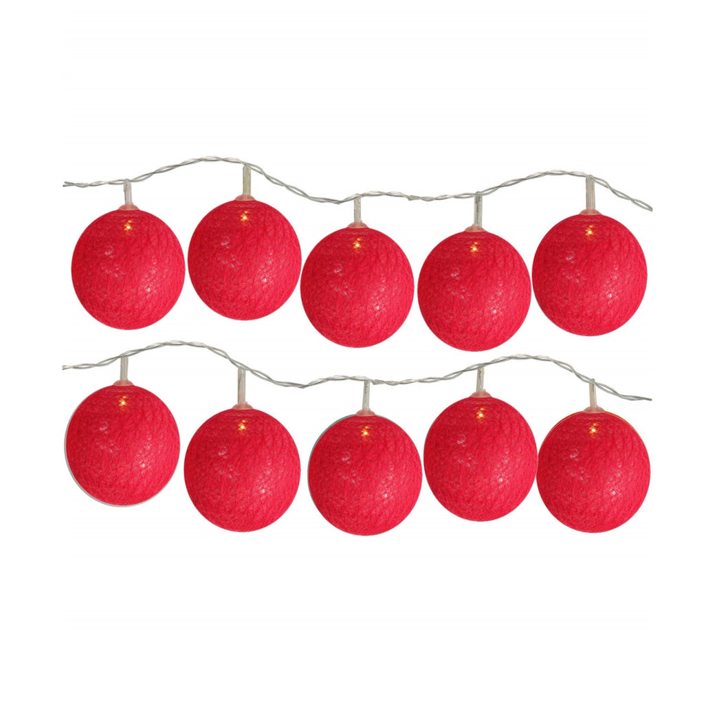 Cotton Ball String Lights