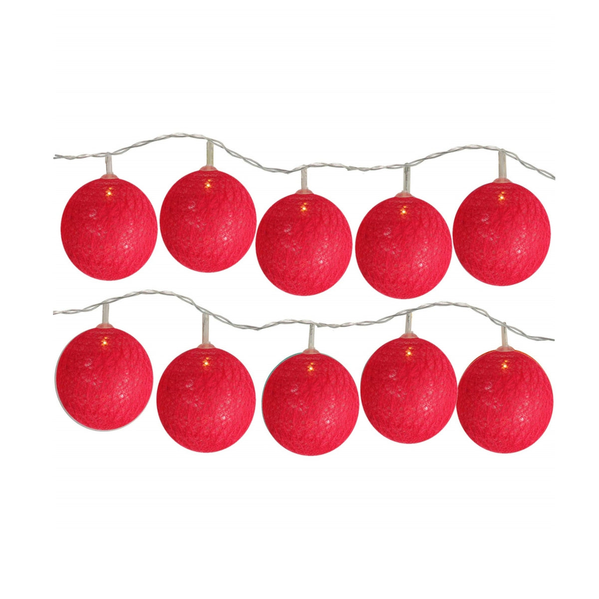 Cotton Ball String Lights
