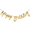 Sleek Happy Birthday Banner