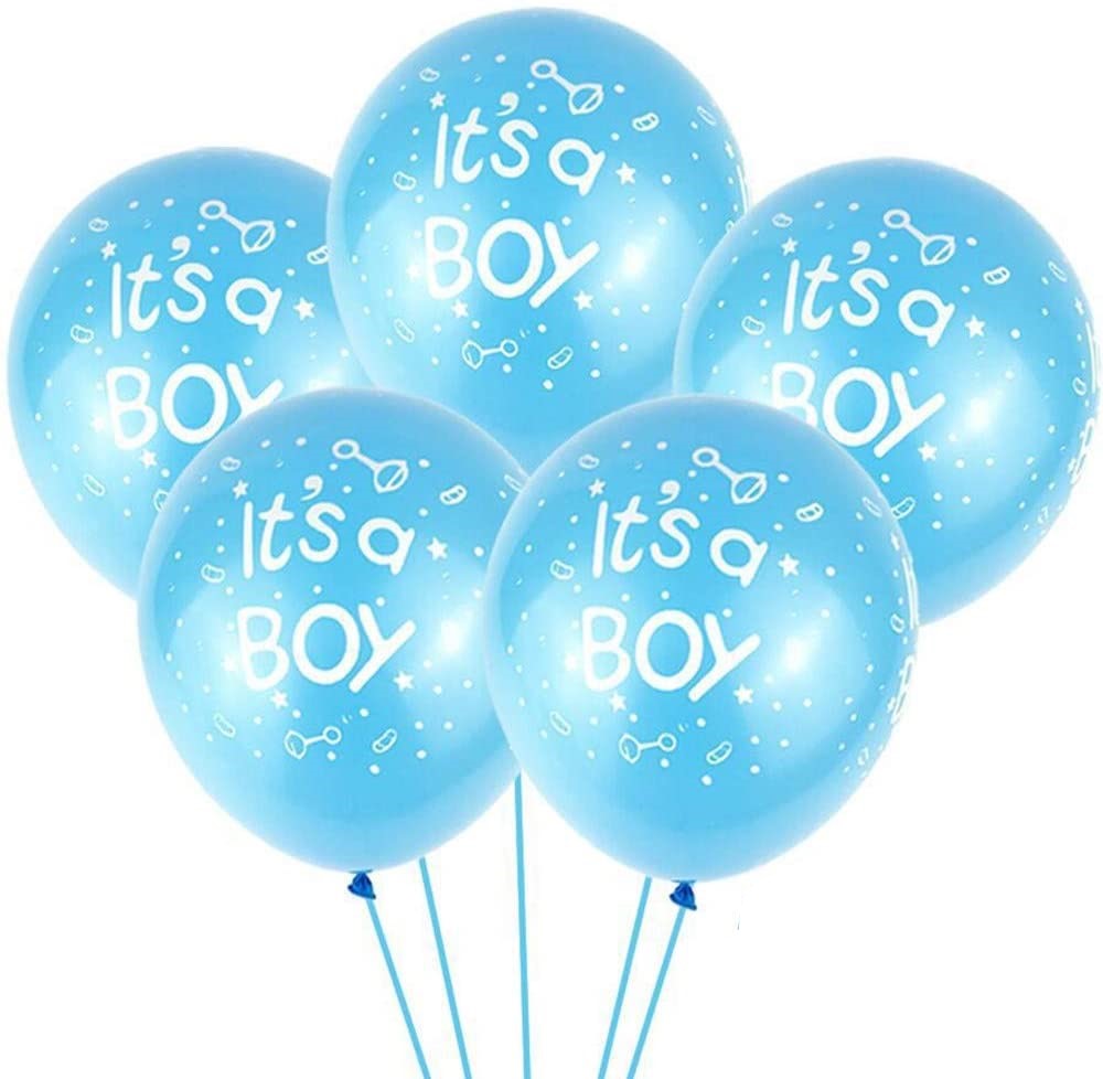 Latex gender reveal balloons