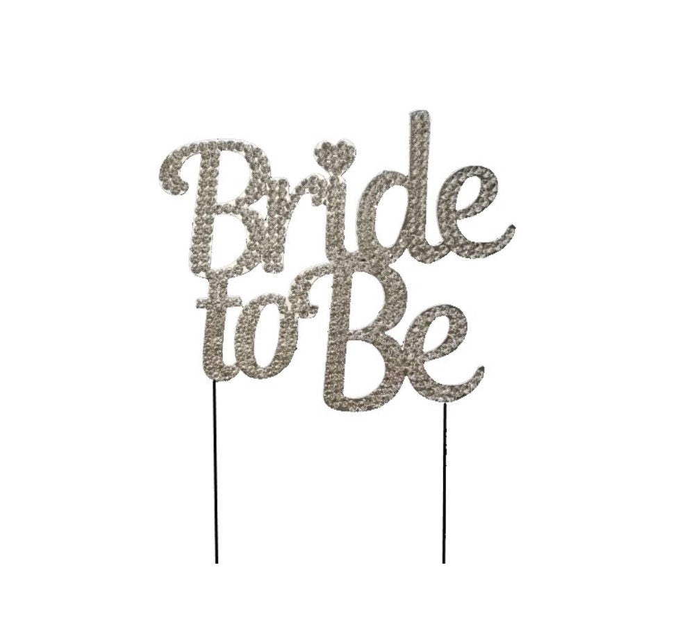 Bride To Be Cake Topper