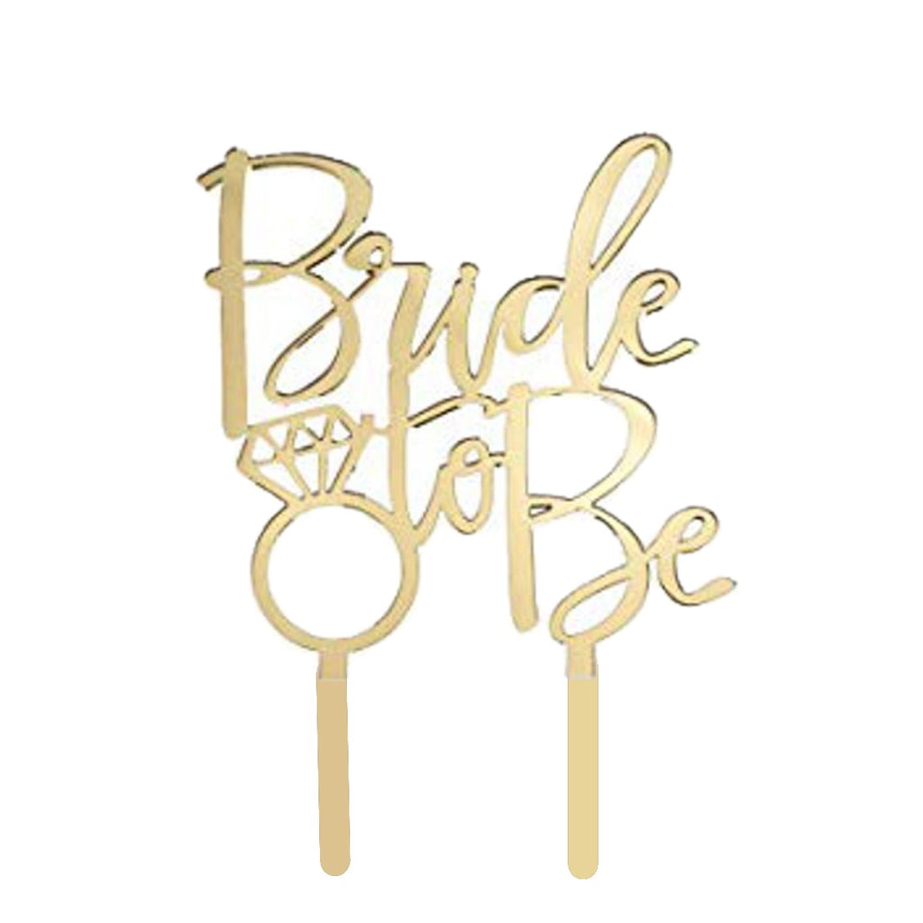 Bride To Be Cake Topper