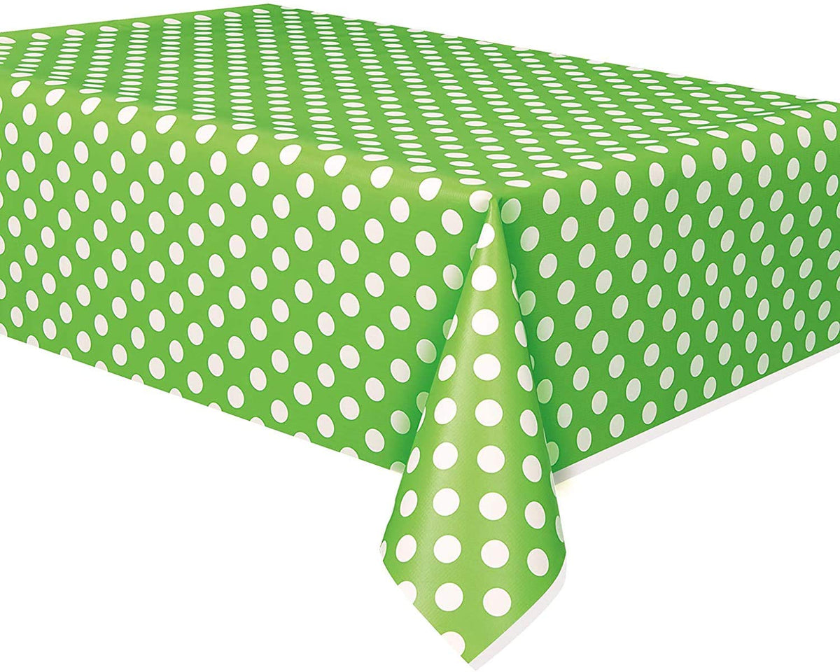 Polka Dots Table Cover 54" x 72"in