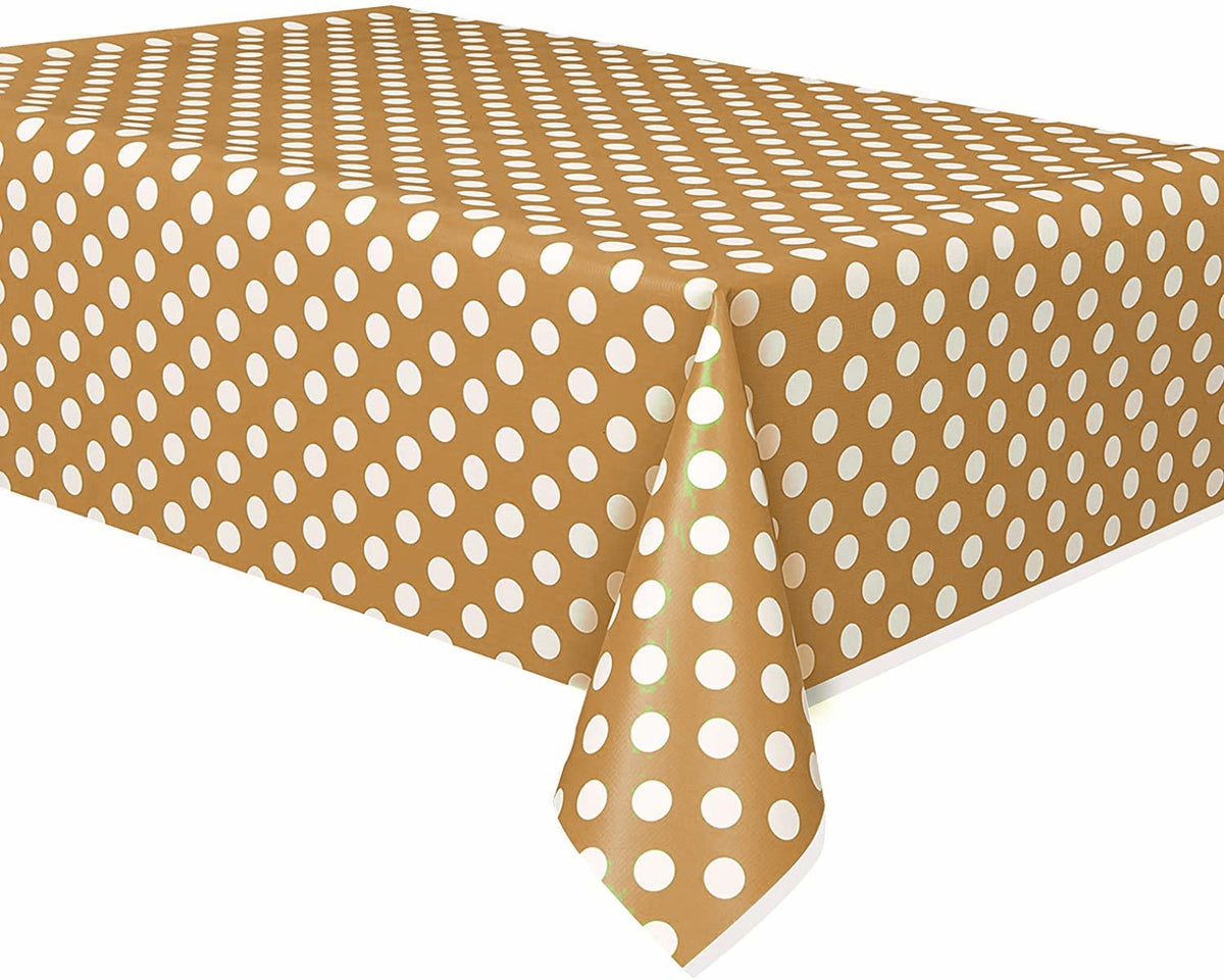 Polka Dots Table Cover 54" x 72"in
