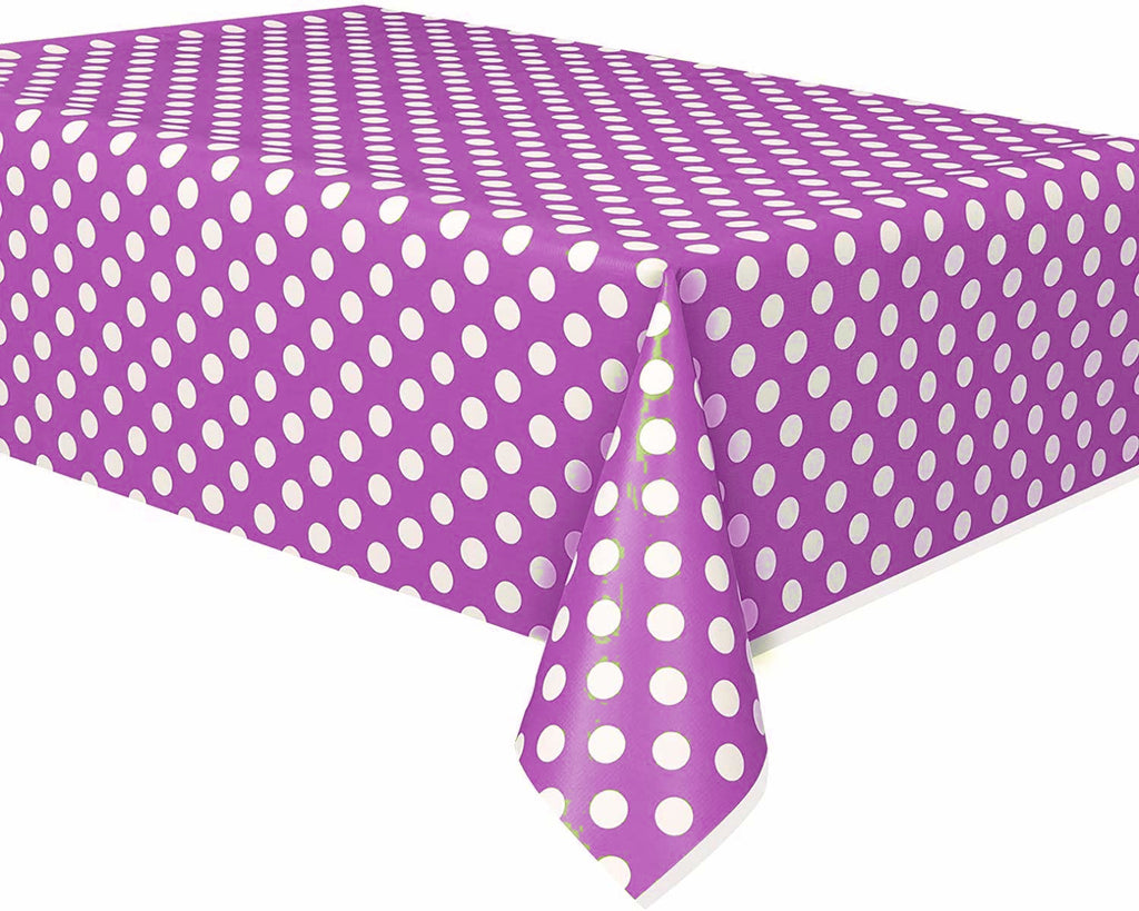 Polka Dots Table Cover 54" x 72"in