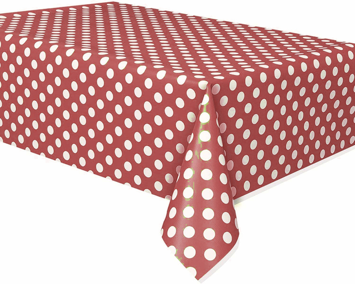 Polka Dots Table Cover 54" x 72"in