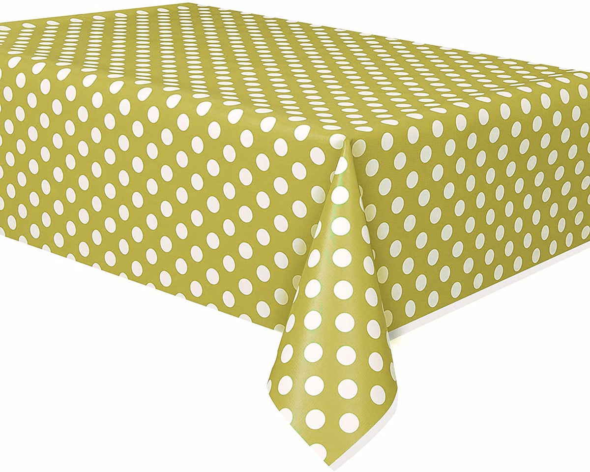 Polka Dots Table Cover 54" x 72"in