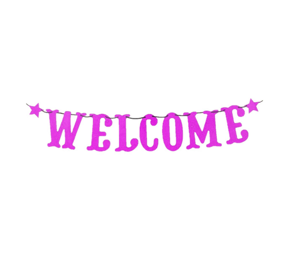 Welcome Banner