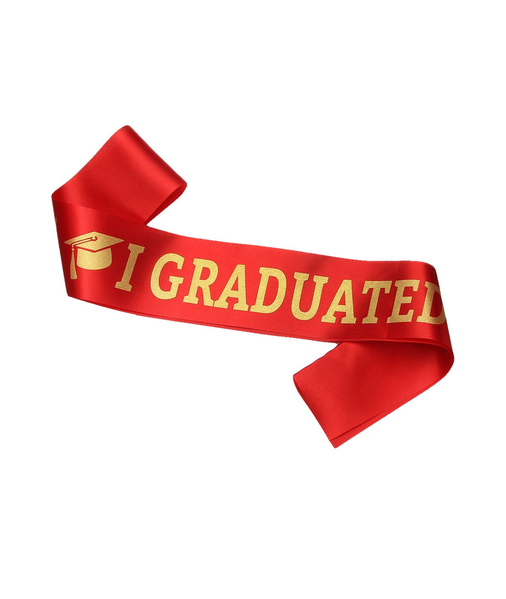 I Graduated Sash