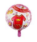 Happy Birthday Baby Girl Foil Balloon