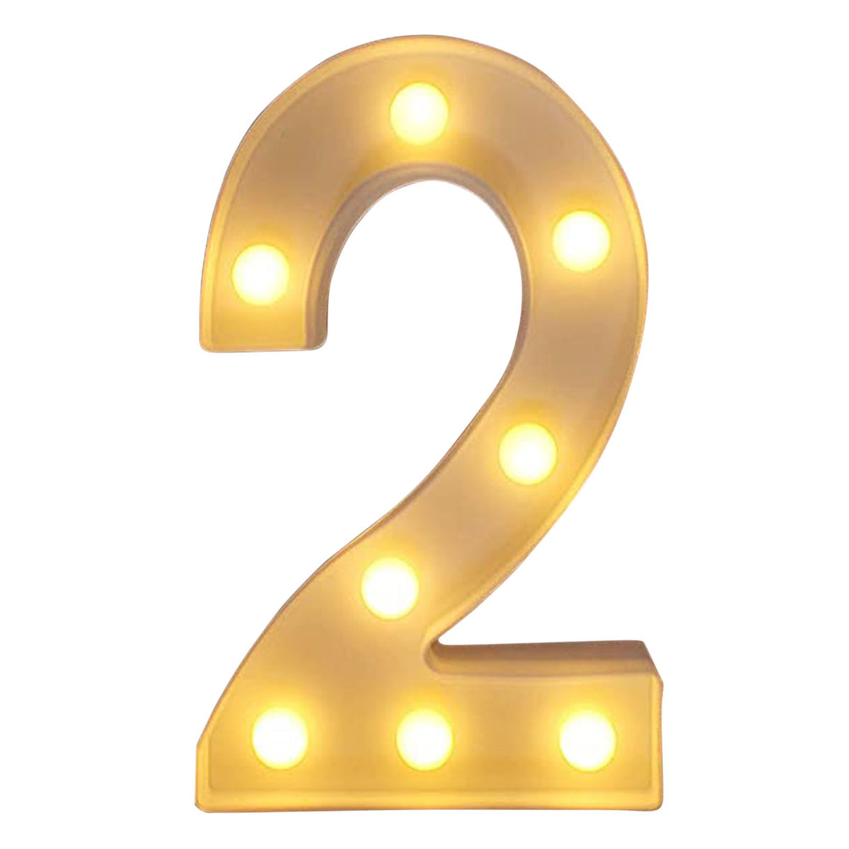 LED Number Lights