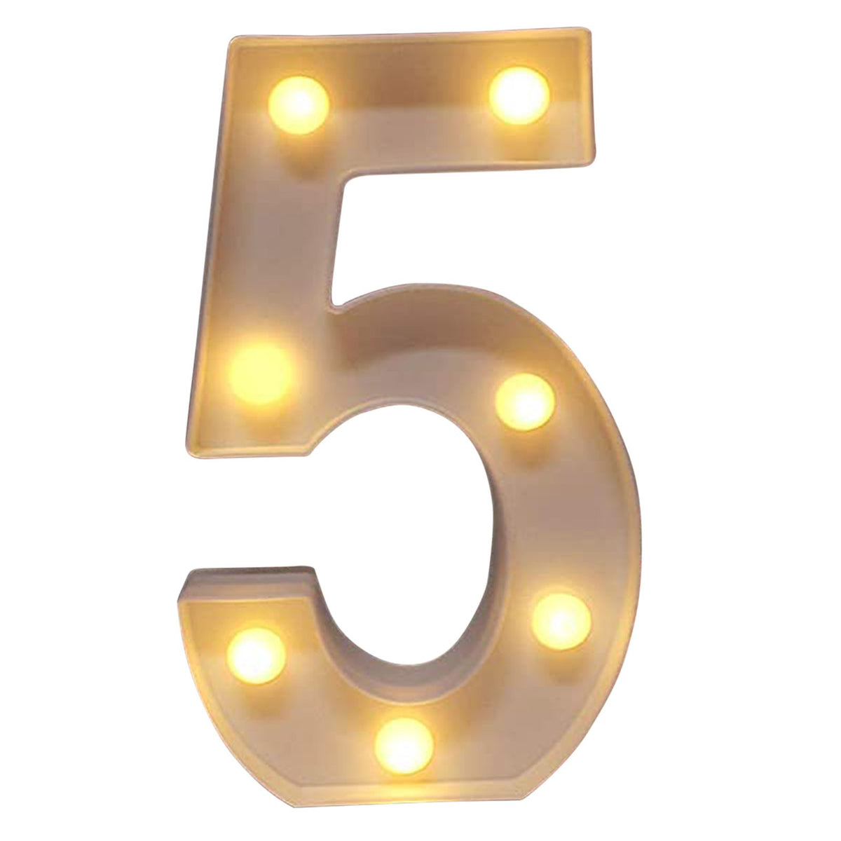 LED Number Lights