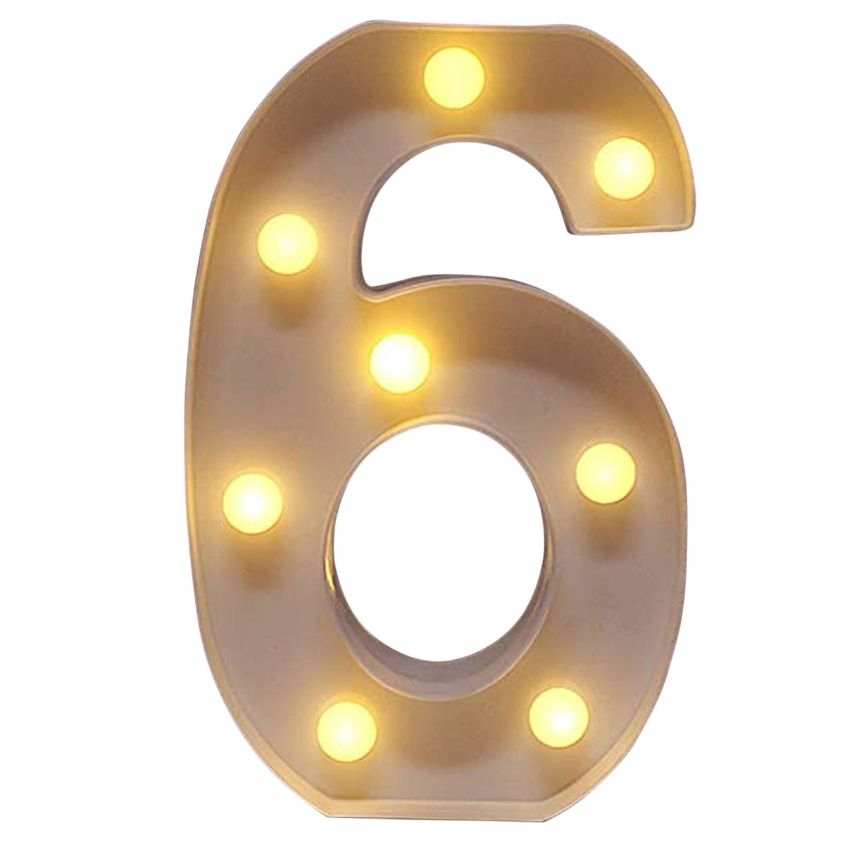 LED Number Lights
