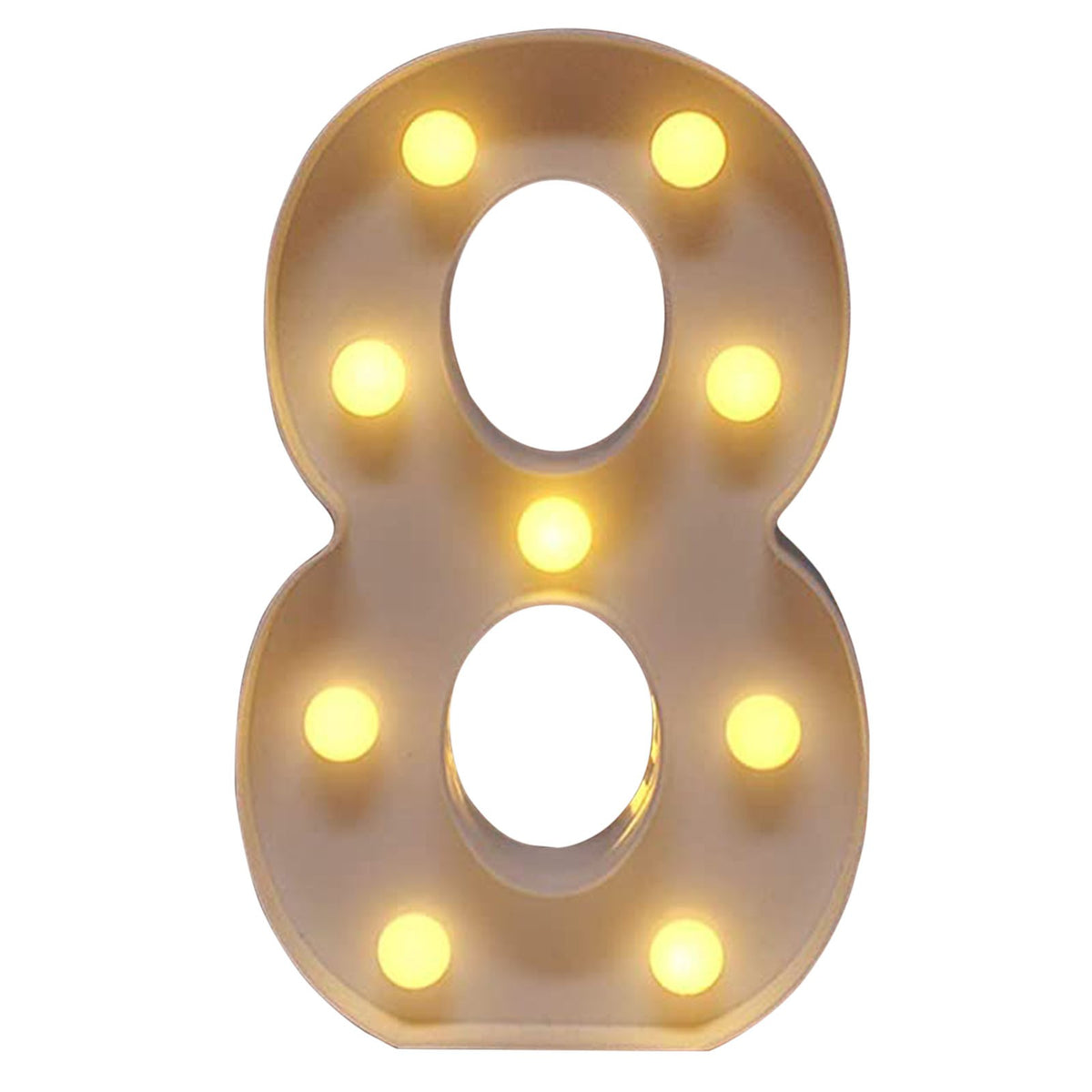 LED Number Lights