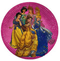 Princess Round Paper Plates 10 Pcs.