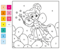 Fairy Educational Coloring Art