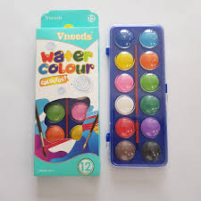 Art 12-Color Watercolor Paint