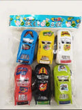 6-Piece Mini Racing Car Toy Set