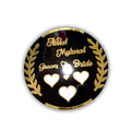 Nikkah Mubarak Acrylic Congrats Plate