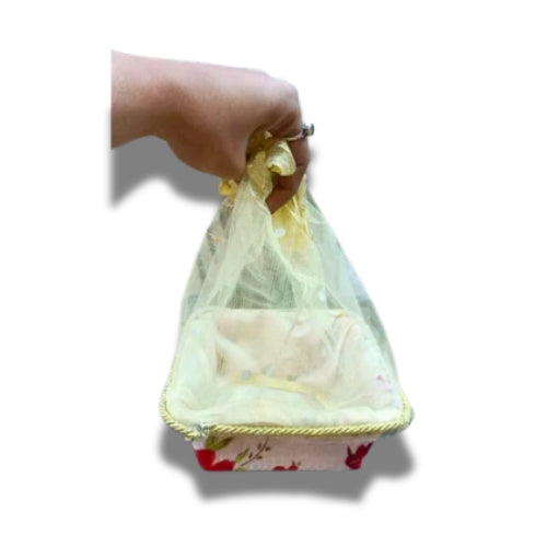 Designer Gift Basket with Net Cover