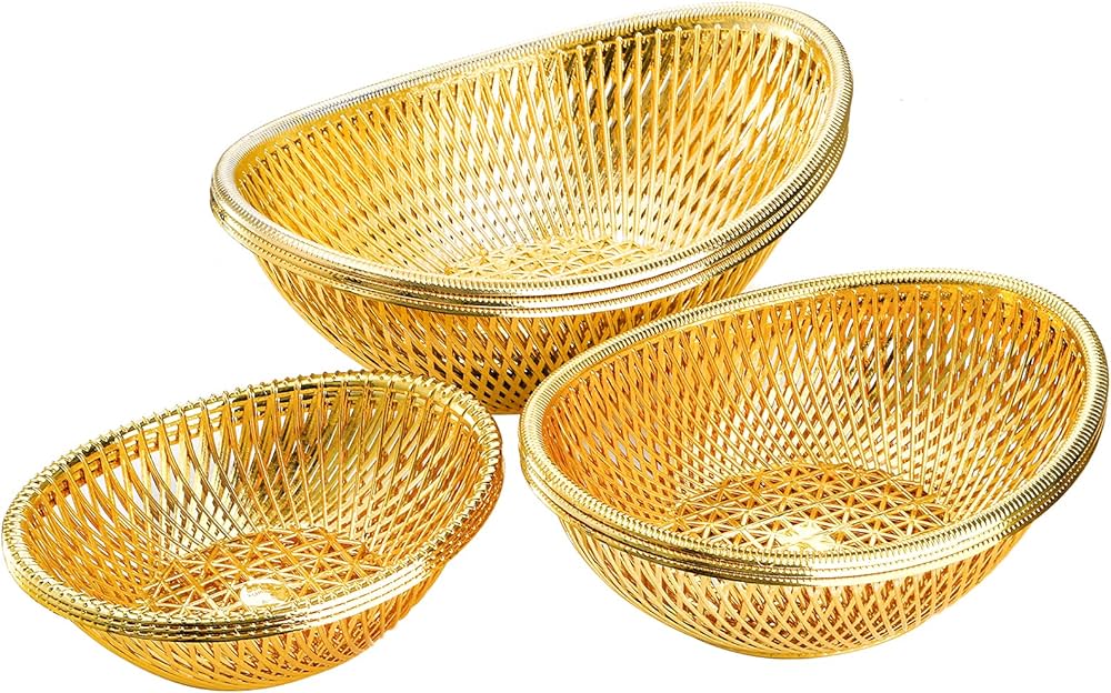 Luxury Gold-Plated Gift Baskets