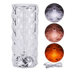 Crystal Diamond LED Touch Lamp