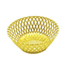 Golden Mesh Decorative Basket