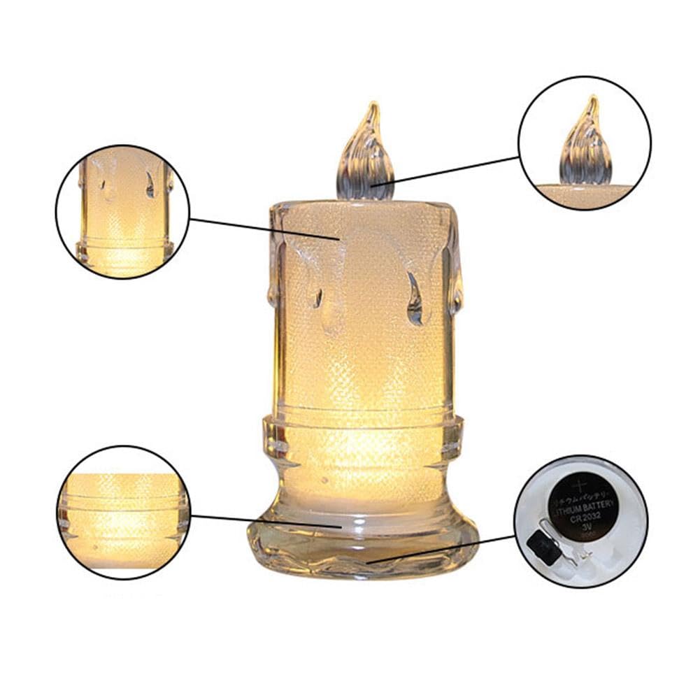 Warm LED Light Candle