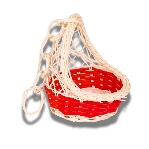 Premium Wicker Hanging Basket