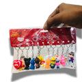 Cartoon Character Soft Keychain