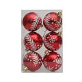 Festive Red Gloss Bauble Decorations